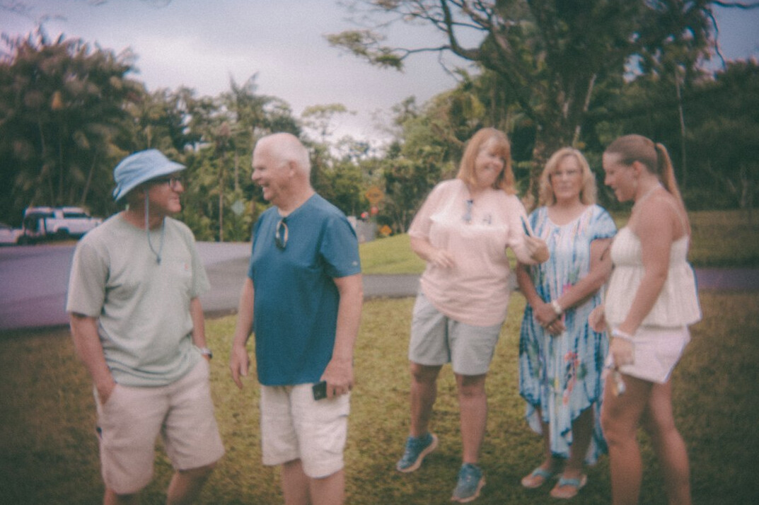 group of seniors laughing