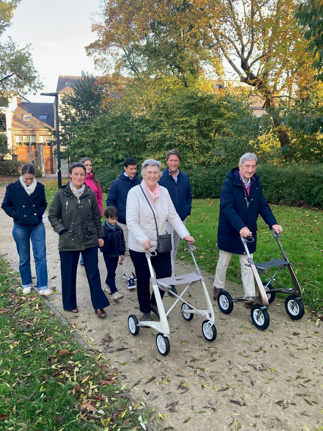 seniors in group activity