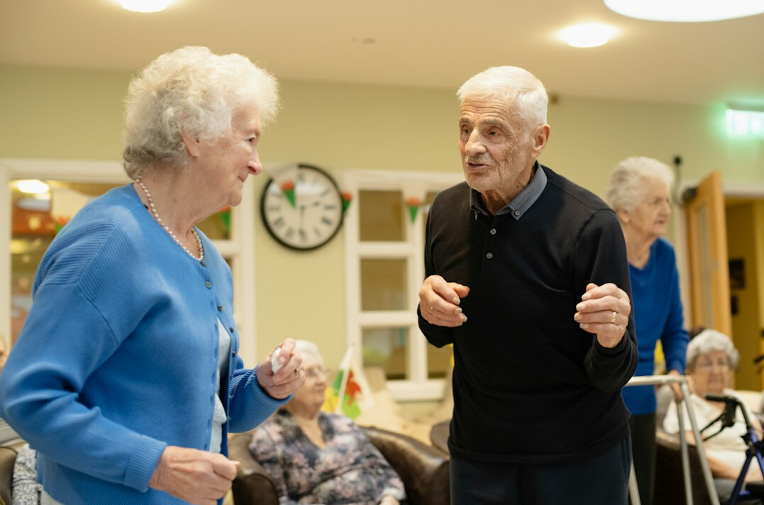 seniors enjoying activities